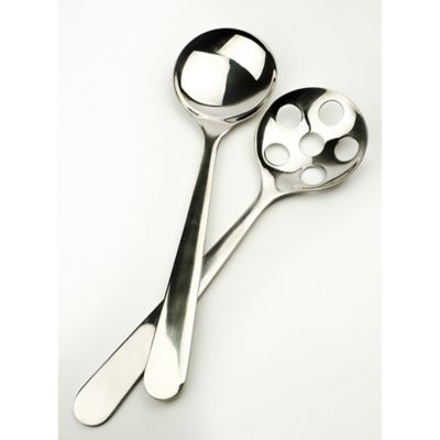 RSVP International Endurance Stainless Steel Salad Spoons