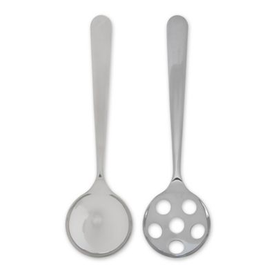 Image showing  Endurance Stainless Steel Salad Spoons
