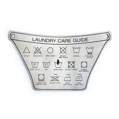 RSVP International Endurance Stainless Steel Laundry Magnet