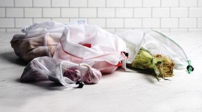 Image showing  Large Mesh Produce Bags, Set of 3