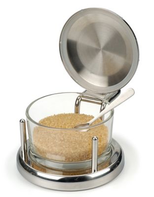 Image showing  Endurance Stainless Steel Salt Server With Spoon
