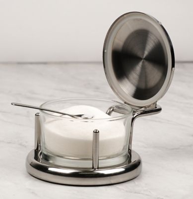 Image showing  Endurance Stainless Steel Salt Server With Spoon