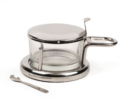 Image showing  Endurance Stainless Steel Salt Server With Spoon