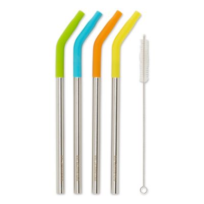 RSVP International Endurance Stainless Steel Tea Strainer With Drip Cup