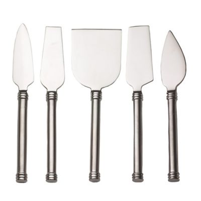 RSVP International Endurance Stainless Steel Cheese Knife Set of 5