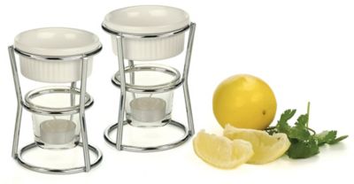 Image showing  Stoneware Promo Butter Warmer, Set of 2
