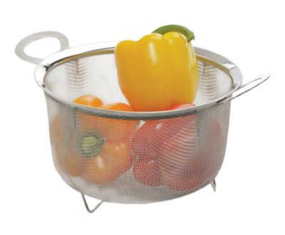 Image showing  Endurance Stainless Steel Mesh Basket, Wide Rim
