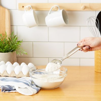 Image showing  Endurance Stainless Steel Oval Measuring Scoop Single