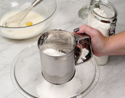 Image showing 5 th RSVP International Endurance Stainless Steel Triple Mesh Flour Sifter