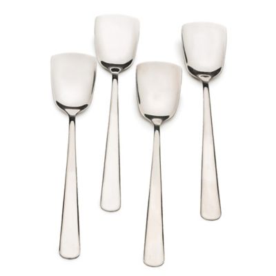 RSVP International Endurance Stainless Steel Ice Cream Spoons, 4 pc.