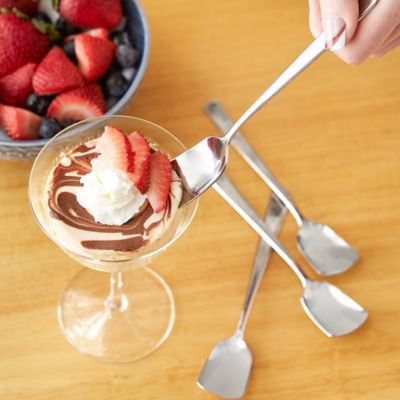 Image showing  Endurance Stainless Steel Ice Cream Spoons, 4 pc.