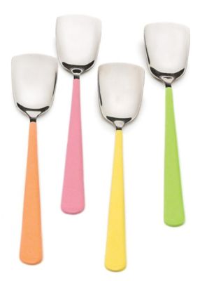 Image showing 2 th RSVP International Endurance Stainless Steel Ice Cream Spoons, 4 pc.