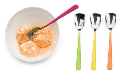 Image showing 3 th RSVP International Endurance Stainless Steel Ice Cream Spoons, 4 pc.