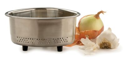 Image showing  Endurance Stainless Steel In-Sink Corner Straining Basket
