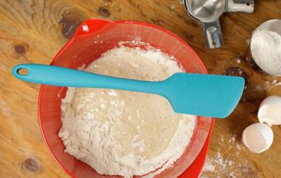 Image showing  Ela Style Spatula, Silicone Coated Steel