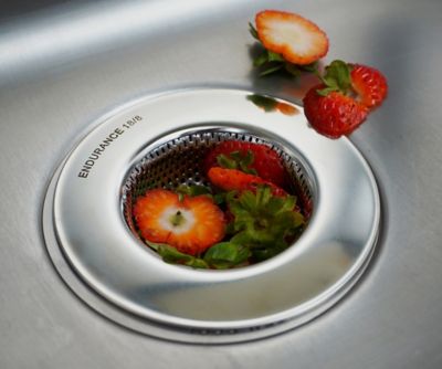 Image showing 3 th RSVP International Endurance Stainless Steel Sink Strainer - Large