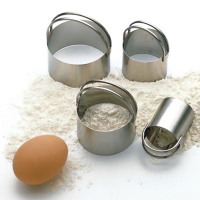 Image showing  Endurance Stainless Steel Biscuit Cutter Set, 4 pc.