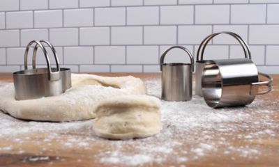 Image showing  Endurance Stainless Steel Biscuit Cutter Set, 4 pc.