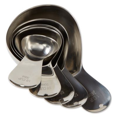 RSVP International Endurance Stainless Steel Measuring Tool, Teardrop, 5 pc.