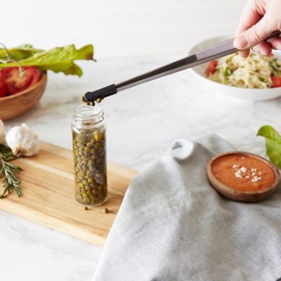 Image showing  Endurance Silicone Tipped Culinary Tweezers