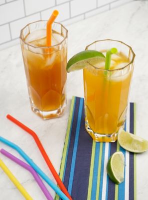 Image showing  Silicone Straw Set, 6 pc.