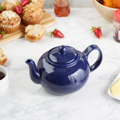 Image showing  Stoneware 42 oz. Teapot