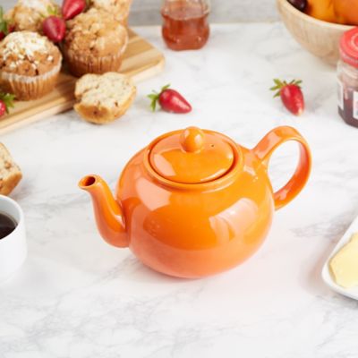 Image showing  Stoneware 42 oz. Teapot