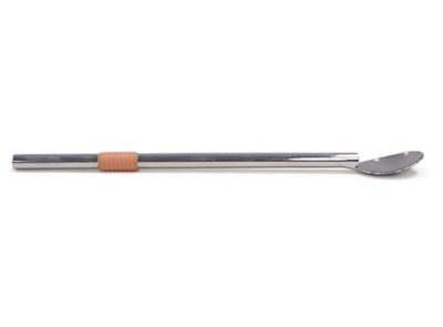 Image showing  Endurance Stainless Steel 8.5 in. Spoon Straw, Set of 4
