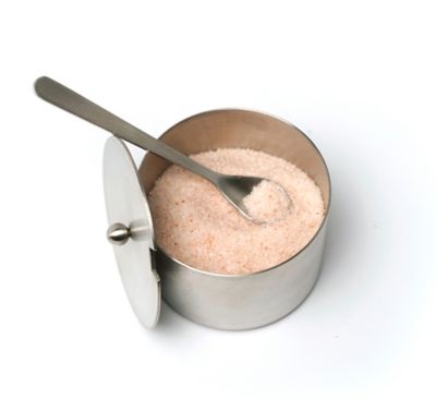 Image showing  Endurance Stainless Steel Salt Cellar & Spoon