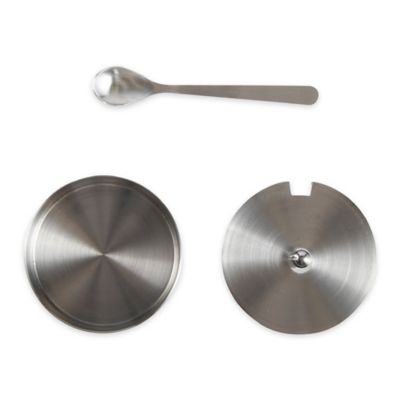Image showing  Endurance Stainless Steel Salt Cellar & Spoon