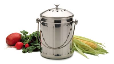 Image showing  Endurance Stainless Steel Compost Pail