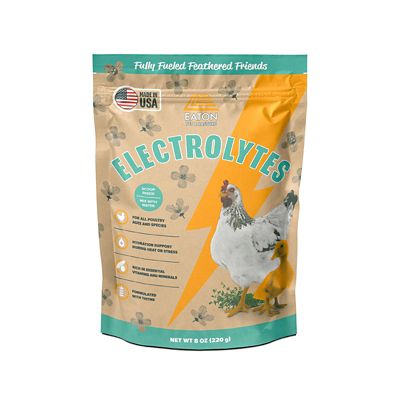 Eaton Pet & Pasture Poultry Electrolyte & Vitamin Supplement for Hydration, 8 oz.