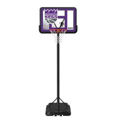 Lifetime NBA Sacramento Kings 44 in. Portable Basketball Hoop with Wheels - 7.5 to 10ft. Adjustable Height