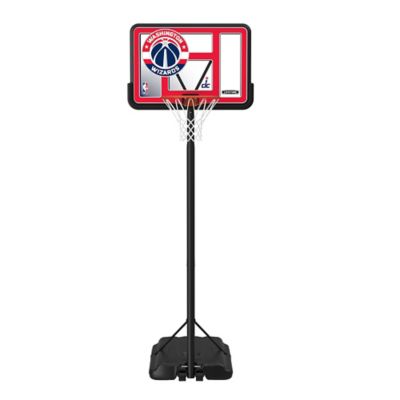 Lifetime NBA Washington Wizards 44 in. Portable Basketball Hoop with Wheels - 7.5 to 10ft. Adjustable Height
