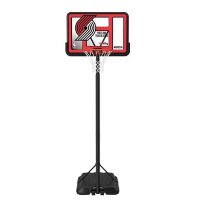 Lifetime NBA Portland Trail Blazers 44 in. Portable Basketball Hoop with Wheels - 7.5 to 10ft. Adjustable Height