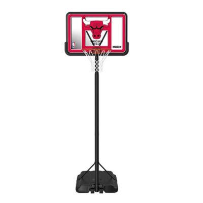 Lifetime NBA Chicago Bulls 44 in. Portable Basketball Hoop with Wheels - 7.5 to 10ft. Adjustable Height