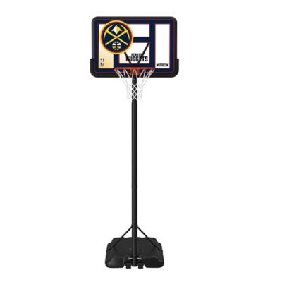 Lifetime NBA Denver Nuggets 44 in. Portable Basketball Hoop with Wheels - 7.5 to 10ft. Adjustable Height