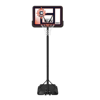 Lifetime WNBA Connecticut Sun 44 in. Portable Basketball Hoop with Wheels, 7.5 to 10 ft. Adjustable Height