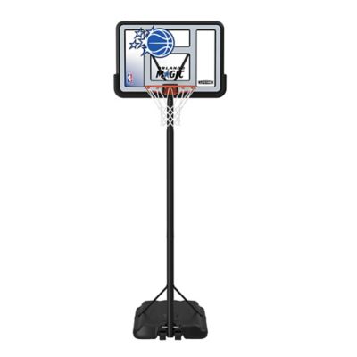 Lifetime NBA Orlando Magic 44 in. Portable Basketball Hoop with Wheels - 7.5 to 10ft. Adjustable Height