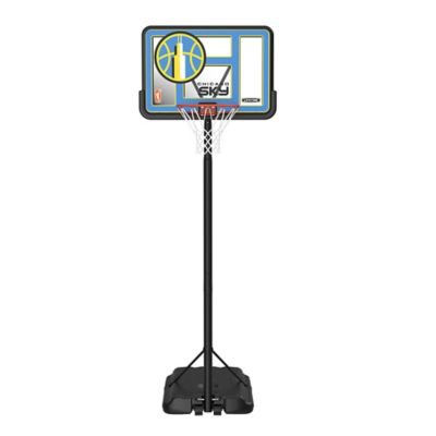 Lifetime WNBA Chicago Sky 44 in. Portable Basketball Hoop with Wheels, 7.5 to 10 ft. Adjustable Height