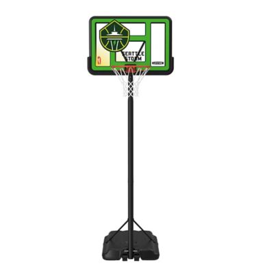 Lifetime WNBA Seattle Storm 44 in. Portable Basketball Hoop with Wheels, 7.5 to 10 ft. Adjustable Height