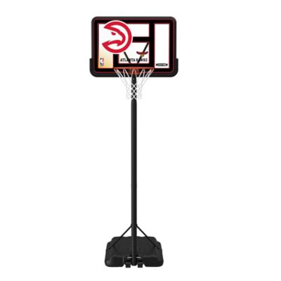Lifetime NBA Atlanta Hawks 44 in. Portable Basketball Hoop with Wheels - 7.5 to 10ft. Adjustable Height