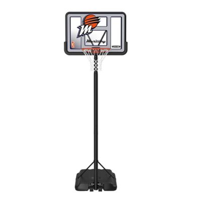 Lifetime WNBA Phoenix Mercury 44 in. Portable Basketball Hoop with Wheels - 7.5 to 10ft. Adjustable Height