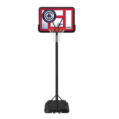 Lifetime NBA Los Angeles Clippers 44 in. Portable Basketball Hoop with Wheels - 7.5 to 10ft. Adjustable Height