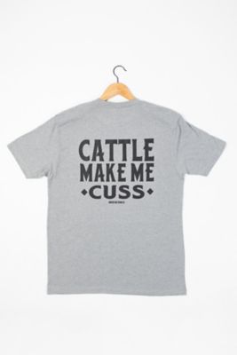 American Farm Company Cattle Make Me Cuss T-Shirt