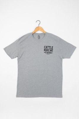 Image showing  Cattle Make Me Cuss T-Shirt