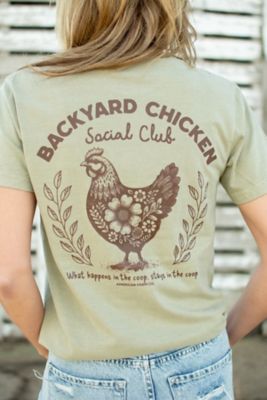Image showing  Backyard Chicken Social Club T-Shirt
