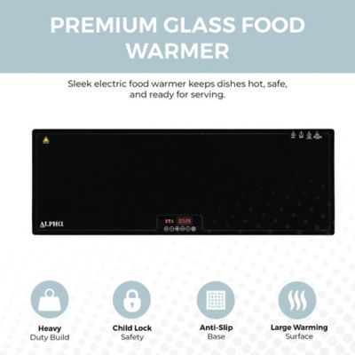 Image showing  40 in. Electric Glass Top Food Warming Tray