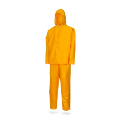 Dunlop OnGuard Protective Workwear IronTex 3 pc. Rain Suit, Yellow