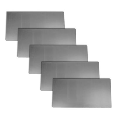 Tie Down Cold Rolled Steel Plate, 24 x 12 x 1/16in., 5 pk.